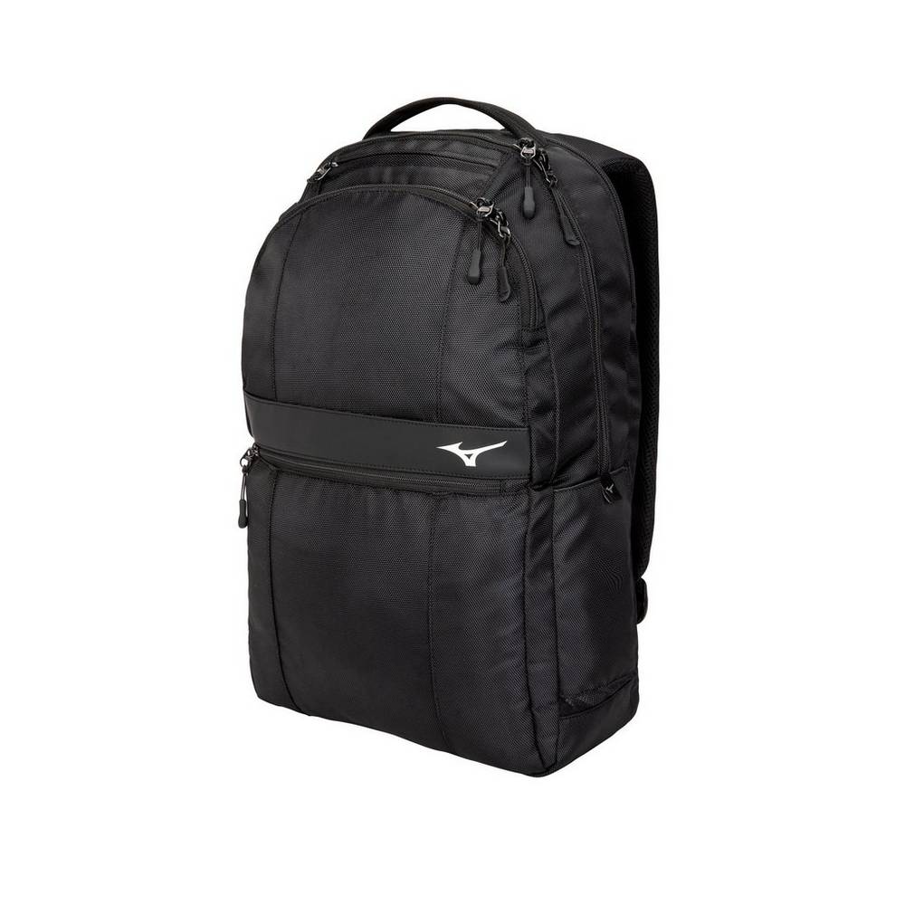 Mens Mizuno Front Office 21 Backpack Black Philippines (JTYUPL612)